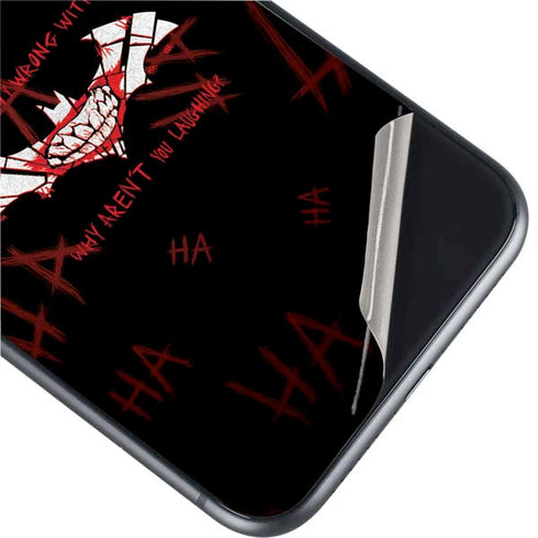 DC Comics The Joker Plenty Wrong With Me iPhone 11 Skin